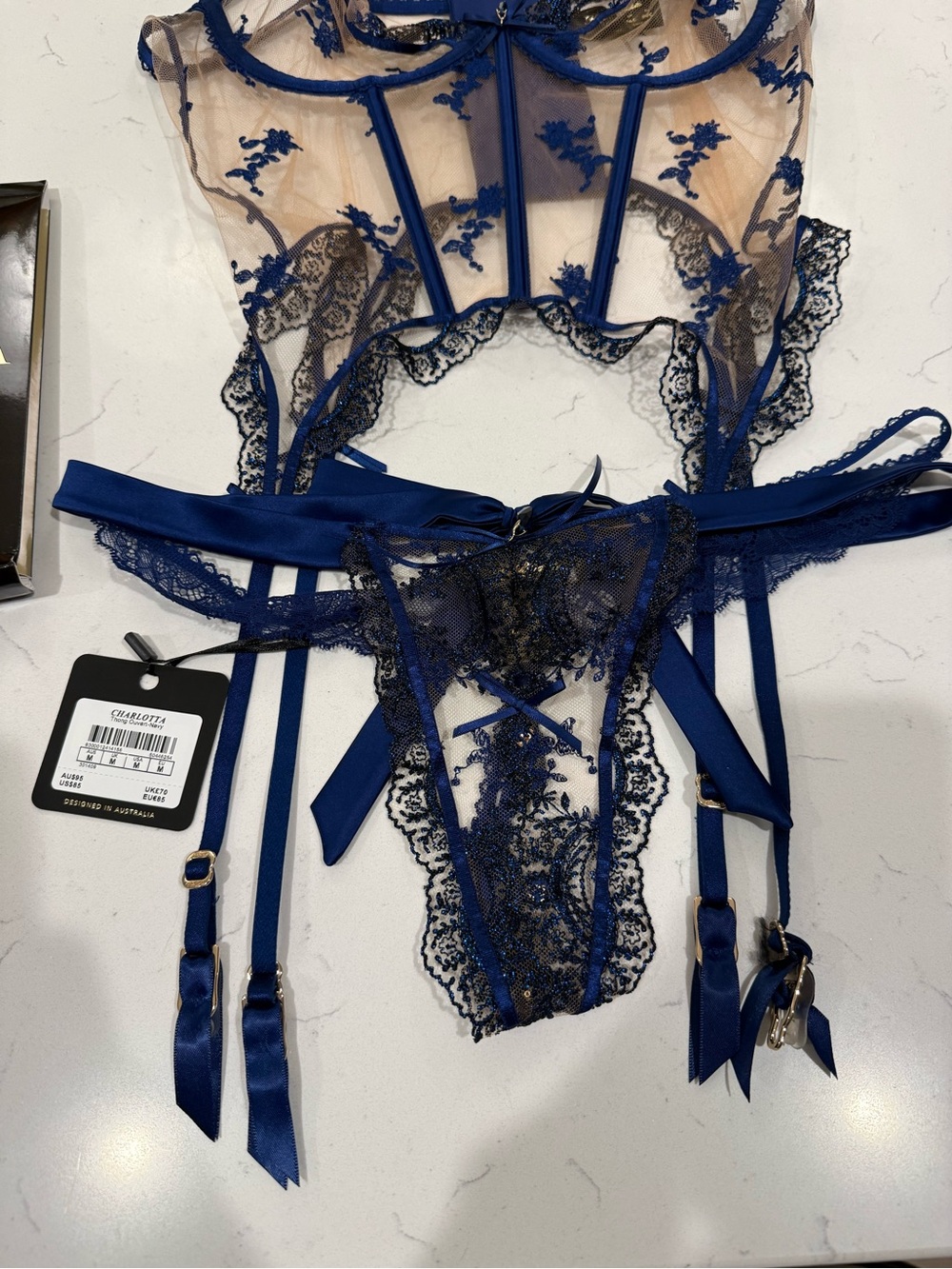Charlotta Honey Birdette Thong (M)